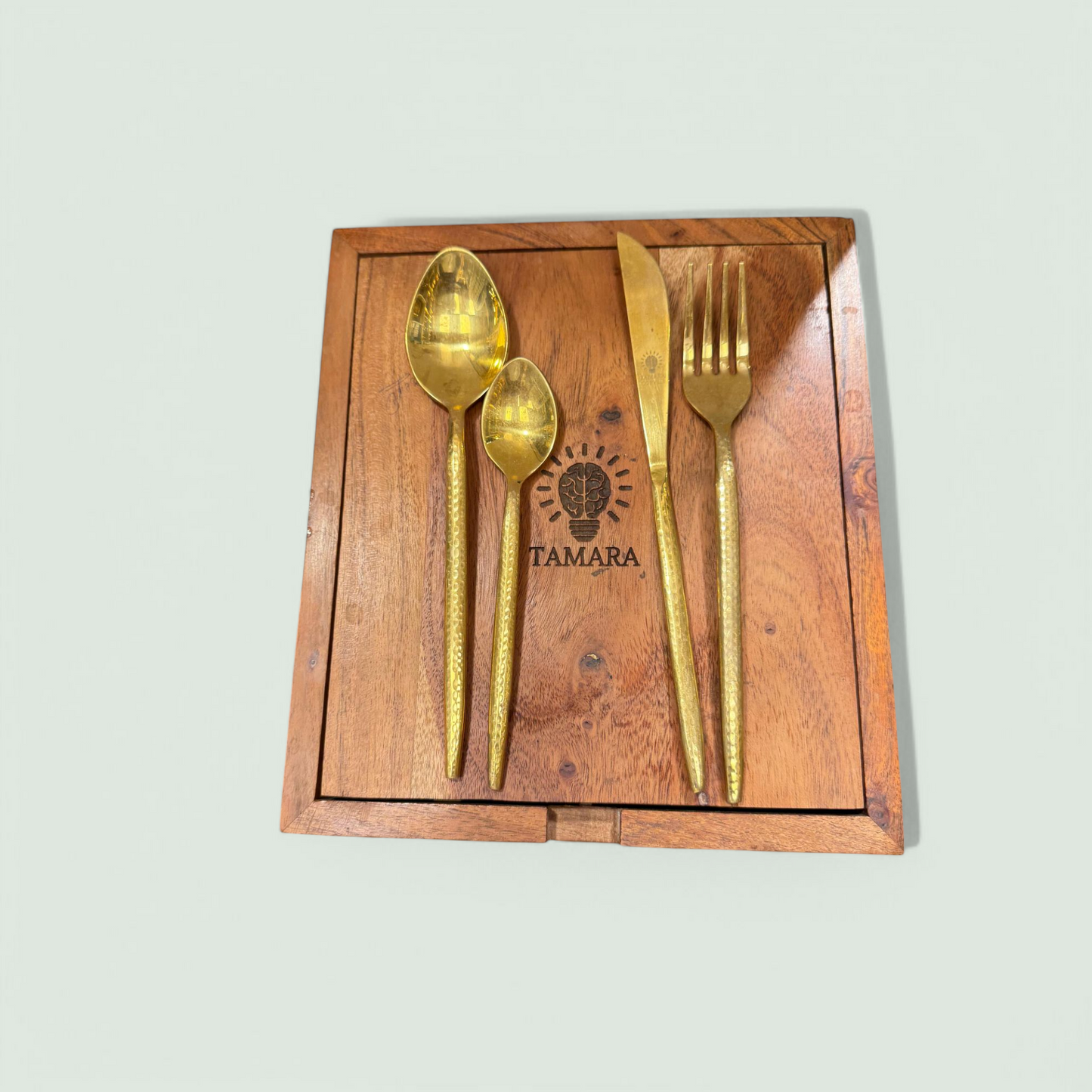 Brass Cutlery Set