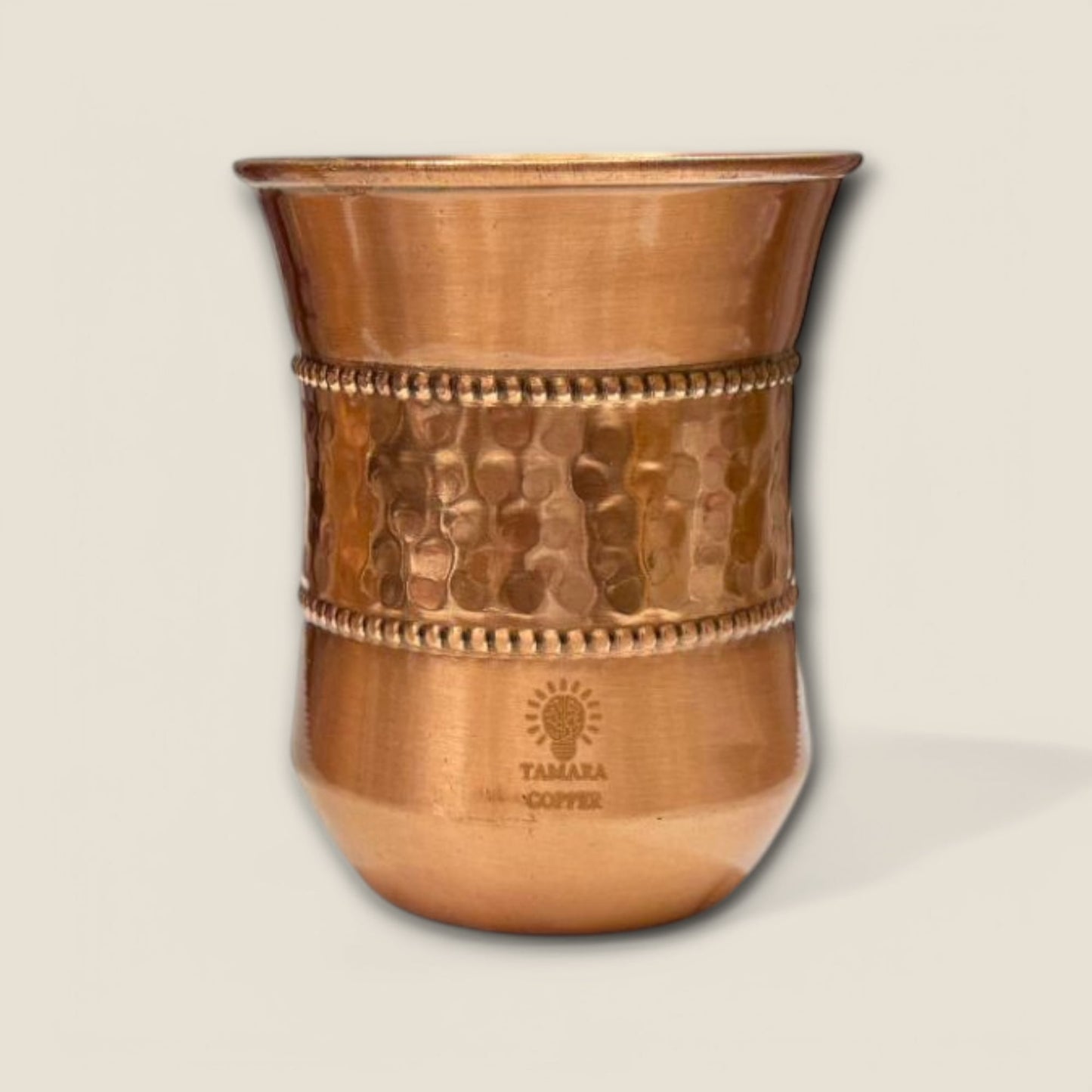 Diamond Cut Glass Copper